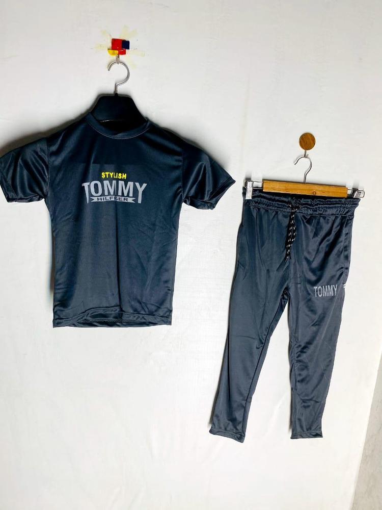 2 Pcs Boy's Dri-Fit Printed Tracksuit