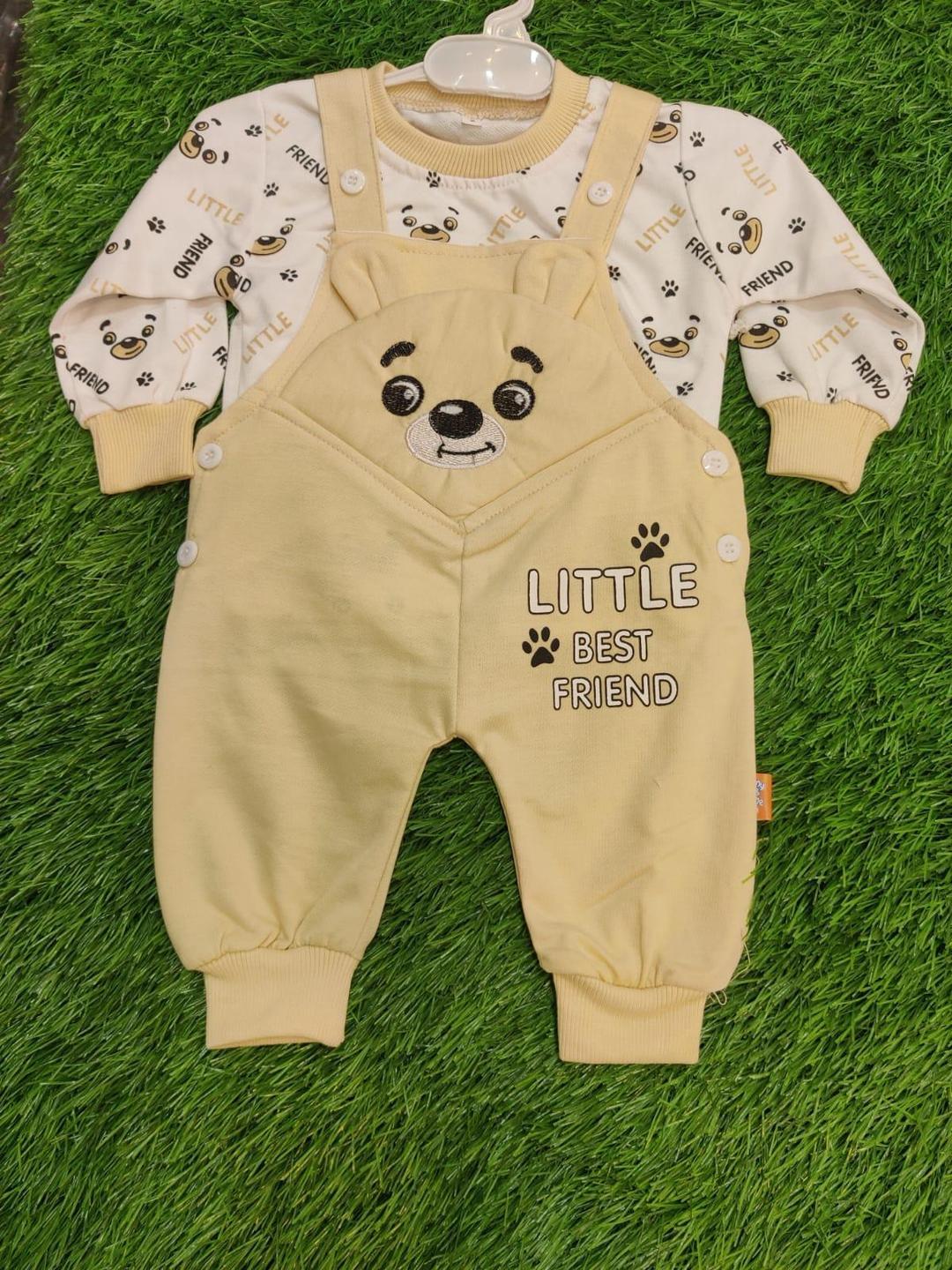 Unisex Cotton Printed Romper Set