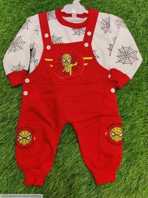 Unisex Cotton Printed Romper Set