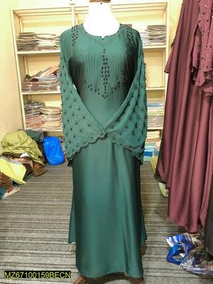 Nida Embroidered Full Abaya