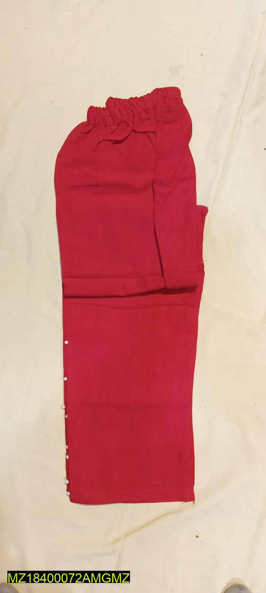 Womens Khaddar Capri Trouser