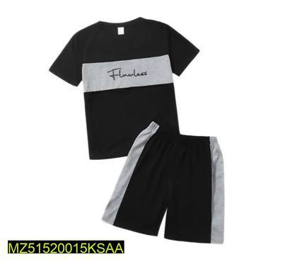 2 Pcs Micro Plain Tracksuit