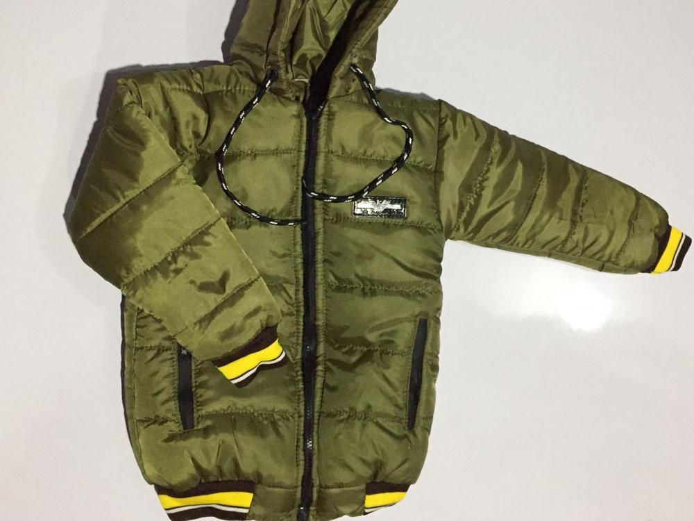 1 Pc Boy's Stitched Polyester Puffer Jacket