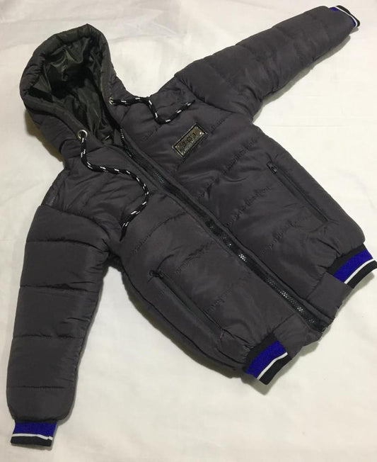 1 Pc Boy's Stitched Polyester Puffer Jacket