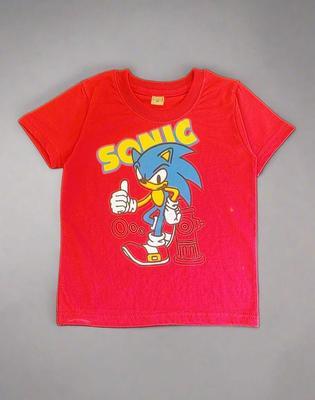 Junior Republic Sonic Printed 2 Piece Set (Shirt + Shorts)