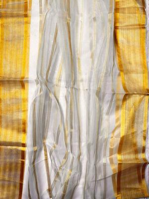 Women's Organza Silk Plain Shawl