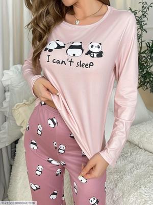 2 Pcs Women's Stitched Cotton Jersey Printed Night Suit