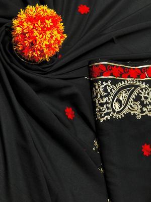 Women's Swiss Lawn Embroidered Shawl