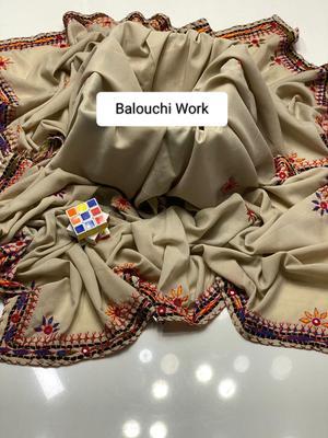 Women's Swiss Embroidered Border Shawl