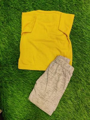 Baby Boy's Blended T-Shirt And Knicker Set