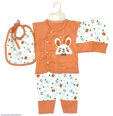 4 Pcs New Born Set Unisex