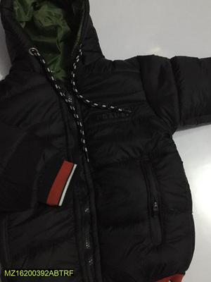 1 Pc Boy's Stitched Polyester Puffer Jacket