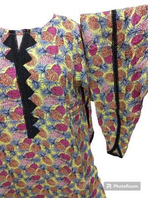 2 Pcs Women's Stitched Linen Printed Suit