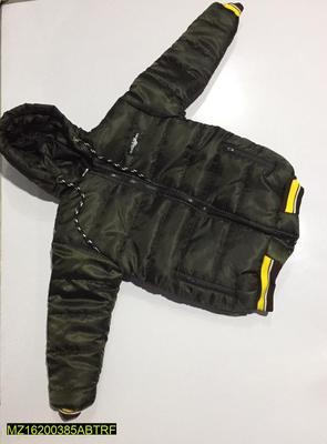 1 Pc Boy's Stitched Polyester Puffer Jacket