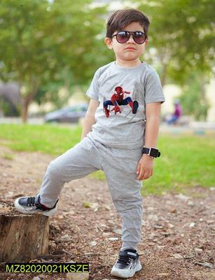 Printed Summer Track Suit For Kids