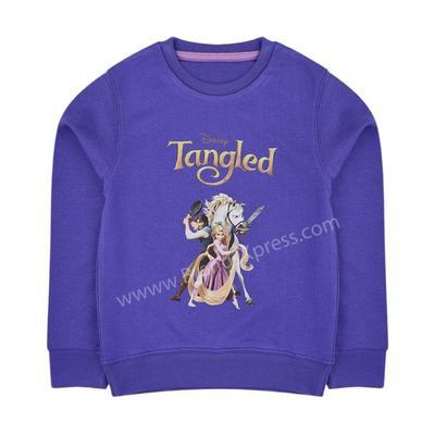 Tangled Purple Terry Sweatshirt